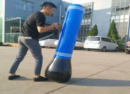 Inflatable Punching Bag Tumbler Training Fitness Kick Fight Punching Bag for Kids Adult KH8891100649