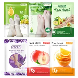 Feet 6Pair Exfoliating Foot Mask Exfoliation for Feet Mask Skin Care Feet Dead Skin Removal Socks for Pedicure Sock Peeling Foot Mask