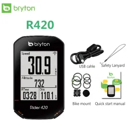 Accessories Bryton Rider 750 420 320 Bike Computer Bike GPS Support Multilingual, Bicycle Odometer