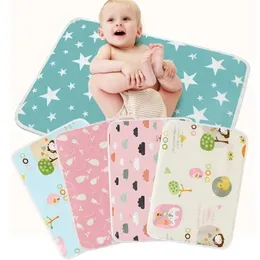 Mats vattentäta och återanvändbara nyfödda blöja ersättare täcke för täckning av blöjor bomullsblöja byte pad tabell MATL2427