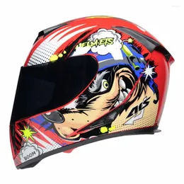 Capacetes de motocicleta Red Dog Full Racing Racing Acessórios resistentes a desgaste Proteção de cabeça anti-queda M-2xl