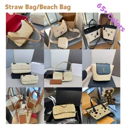 Straw torba Raffias Beach Large Tote Luxurys Designer Bag Woody Weave Shopper ramię pochette szydełka torby damskie męskie torebka crossbody crutch clutch torebka vf10