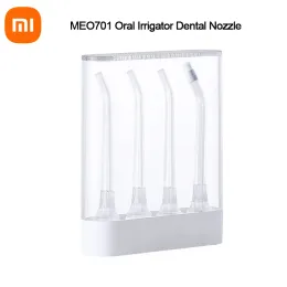 Bewässerung Xiaomi meo701 Orale Bewässerungsdüsen tragbare elektrische Zähne Flushing -Geräte Düsen Zähne Whitening Wasser Flosserzubehör