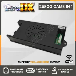 Spelare 26800 i 1 nyaste Pandora Saga DX DX2 Arcade Box Game Console PCB Board 40p 5pin Joystick Motherboard Support VGA HDMI Output