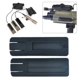 Lights Tactical Airsoft 4.33" ITI TD Scar Pocket Panel Remote Switch Pads Fits 20mm Rails PEQ Flashlight Rat Tail Card Slot Accessory