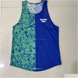 Men'S Vests Man Seamless Marathon Fast Running Sport Vest Top Track Field Singlet 211120 Drop Delivery Apparel Mens Clothing Outerwea Dhxts