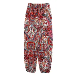 Diaryplus Ladies Primavera ed estate Pants caviglia casual sottili in stile bohémien può essere indossato pantaloni per la protezione solare di aria condizionata a casa