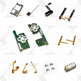 Hosen Original linke und rechte Steuerungsplatine für Nintend Switch NS Joycon Motor SR SR -Kabelmotor ABXY -Taste NFC -Modul