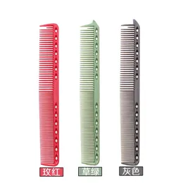 2024 Hair Salon Comb Hairdressing Carbon Comb Antistatic And Heat Resistant Hairdresser Cutting Comb In Carbon Material for Professional