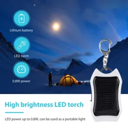 Cell Phone Power Banks Keychain emergency power pack USB external solar 950mAH fast charging power universal charging device suitable for most devices 240424