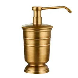 Tandborstehållare Portable 1PC Copper Mouthed Cup Soap Dispenser Bowl Tandborstehållare för hushållsrengöring Rost Proof Retro Design 240426