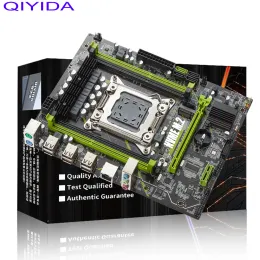 Контроль Qiyida X79 Motherboard LGA 2011 CPU Поддержка DDR3 RAM Intel Xeon E5 V1V2 Процессор SATA3 PCI16X