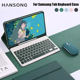 Для клавиатуры Galaxy Tab Case S6 Lite 104 S7 11 S8 Plus FE 124 A8 105 A7 Крышка планшета 240424