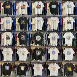 Summer Spring Rhud Shirt Man Thirts Women Tees Skateboard Oversize Uomini T-shirt Short Shirt Brand Mens T-shirts US Times