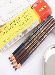 5pcsset sobrancelha maquiagem sobrancelha intensificadores de arte cosmética Tinta estéreo à prova d'água Tipos estéreo coloridos