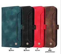 Leather Phone Case Dual Color Magnetic Cards Slot Phone bag For Iphone 15 14 13 12 11 Pro Max lyp141