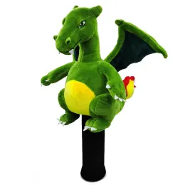 Clubs Dragon 460cc Golf Driver Headcover Cartoon Animal Golf Club Wood Head Cover Outdoor Sports Mascot Novelty Cute Gift