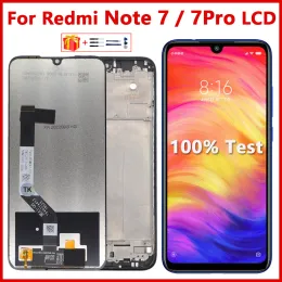 Blade para Xiaomi Redmi Nota 7 Digitalizador de toque LCD para Redmi Nota 7 Tela da tela Pro M1901F7H M1901F7G Peças de substituição de montagem
