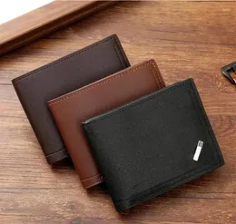 財布の男性挿入折りたたみ式の画像コインスリム財布ビジネスマネークレジットカード所有者ヴィンテージ保護容量バッグ