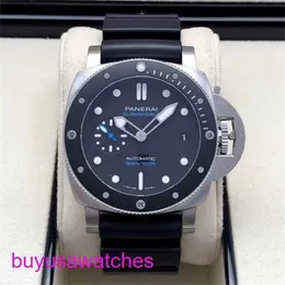 Panerai Machinery Wrist Watch Submersible Series PAM00683 Chronograph Automatic Mechanical Mens Watch Luxury Watch 42mm Bare Watch