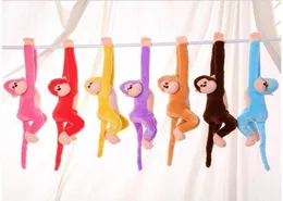 216 дюйма 55 см Kids Soft Animal Monekys Plush Toys Симпатичные красочные длинные обезьянные куклы куклы.