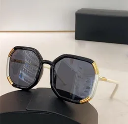 Mode kvinnliga designer solglasögon 20x metall plus acetat fyrkantiga prismatiska ramglasögon sommar retro strandstil toppkvalitet UV PR7507419