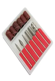 6pcslot chioda art forniture file per trapano elettrici file in piedi elaborazione della sabbia per la sabbia del kit di manicure di manicure di manicure 6287902