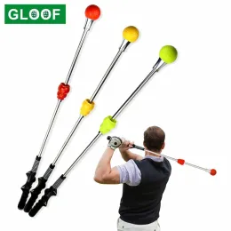 AIDS Golf Swing Trainer Aid and Correction for Strength Grip Tempo Flexibility Training Suit för inomhusövning Chipping träff