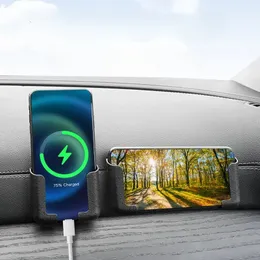 Multifunktion biltelefonhållare Portabilitet Sticky Bracket Lightness Mobile Mount No Space Occupy Auto Interiör Tillbehör