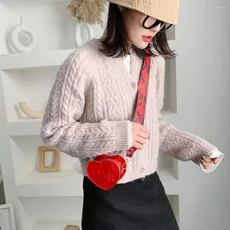 Torba mini torebka miłość patten moda kobiet solidny kolor mały hnadbag telefon Panie projektant ramię posłaniec #srn