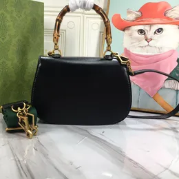 Övre handtag väskor för kvinnor bambu tygväska designer handväska rese shopping väska koppling kvinnor handväska lyx lady axel crossbody väska med 2 remmar mode plånböcker