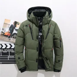 Jackets Snow Down Jackets Men Winter Thick Warm Thermal Parka Coats Outdoor Windbreaker Mountain Skiing Snowboard Trekking Hiking Jacket