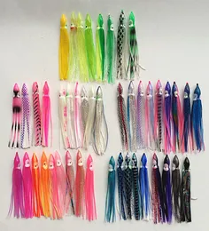 45 polegadas barato com olhos Octopus Fishing Lure Soft Baits Game Fishing Lures de pesca Tackle Cor Mixed5052098