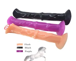 Ogromne dildo koni Extreme Animal Dildos Realistyczne fallus duży penis elastyczne silne duże kutasy zabawki dla kobiet1440375