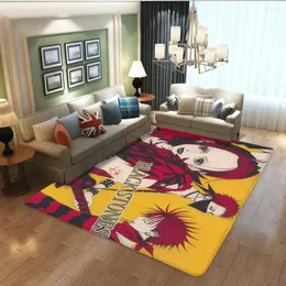 Teppiche Nana Wohnzimmer Teppich Anime Teppich Flanell Schlupfmatte Ästhetische Dekoration