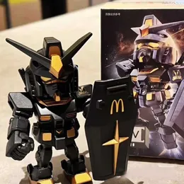 Anime manga McDonald Gdfigure QMSV RX-78-2 Ver Angus mobilny garnitur figurka figurka kolekcjonerska modelka lalka Zestaw robota Zestaw zabawki Prezent2404