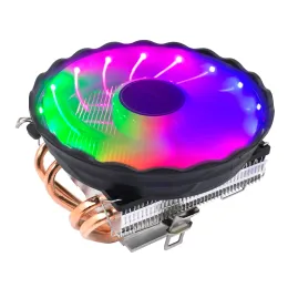 Pads Tishric 4 Heatpipes ЦП Охладителя воздушного охладителя 4 штифта PWM вентилятор RGB CPU Cooler Heatsink AM3/15x/2011/X99 Процессор охладитель процессор охлаждающий вентилятор CPU