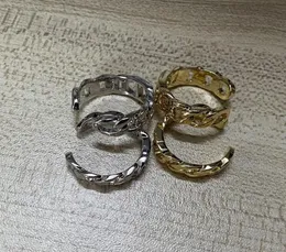 Familie Luxus Designer Buchstaben Eröffnung ein verstellbares Ringnetz Promi Allmatch Love C Rings Mode H Schmuck mit Box1562247