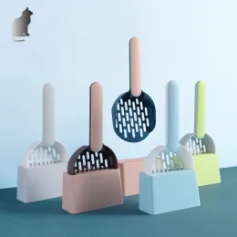 Cucciolo di gatto rompicapo pazzo pala gatto di plastica con pala con auto -pulizia di gatto pala gatta gattino utensili puliti di gatti forniture per gatti