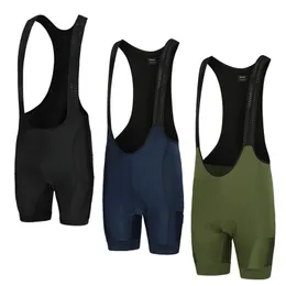 RSANTCE Cycling BIB Shorts 2024 Summer Mens 2 Pockets Spodnie rowerowe żelowe Pro Lycra rower