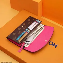 Luxurys Designer wallets Wholesale Lady Multicolor Coin Purse short Wallet Colourful Cards Holders Original Box Women Classic with box Bag