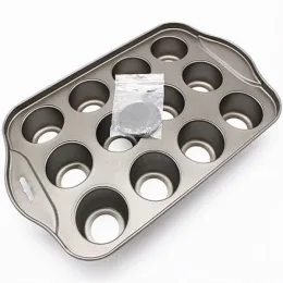 Moulds 12 Grid Mini Baking Cake Tray Cheesecake Cup NonStick Cupcake Pan Moldes Para Hornear Decorating Tools
