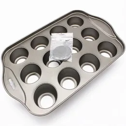 Formar 12 Grid Mini Baking Cake Tray Cheesecake Cup Nonstick Cupcake Pan Moldes Para Hornear Decorating Tools