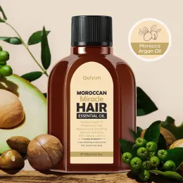 Conditioner 100ml Haarpflegeöl marokkanische reine Argan Haar ätherisches Öl für trockene Haartypen Multifunktionale Haarpflegeprodukte für Frau