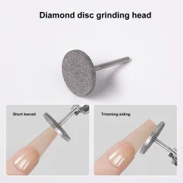 Bitar Diamond Metal Drill Bits Pedicure Disc Bit For Dead Skin Callus Electric Foot File Callus Remover 20mm Shaft For Nail Salon