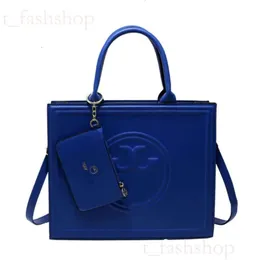 Telfare Bag Stor kapacitet för 2024 Ny fashionabla telferväska Handväska Simple and Women's Shoulder Bag Ladies Purses New Satchel 563 363