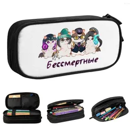 Śliczna komnata Reyna Killjoy Pencil Case Valorant Game Box Pen Kids Large Storage School Supplies Prezent Prezent