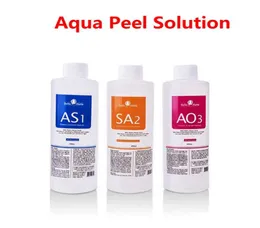 Микродермабразия AS1 SA2 AO3 Aqua Peeling Roliding 400 мл на бутылку Гидрафациальная сыворотка для нормальной кожи Hydra Dermabrasion6927259