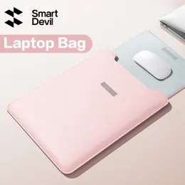 الحالات حقيبة كمبيوتر محمولة SmartDevil Envelope لـ MacBookair Huawei Mate 13 14 بوصة حقيبة دفتر Ultrathin لـ iPad Lenovo Xiaoxin Pro 15.4 In