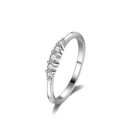 Sier Ring S925 Mosang Diamond 5-Star Seven Row Row Diamond Female Ring Seiko Mosang Stone